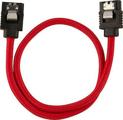 Corsair 7-Pin SATA III - 7-Pin SATA III Kabel 30cm Rot (CC-8900250)
