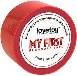 Lovetoy My First Pleasure Tape Frumoasă de Legat în Culoarea Roșu 4700120