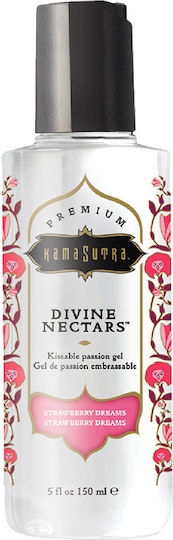 Kama Sutra Premium Divine Nectars Massage Gel with Scent Strawberry Dreams 150ml