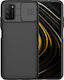 Nillkin Camshield Series Back Cover Πλαστικό 0.2mm Μαύρο (Poco M3 / Redmi 9T)