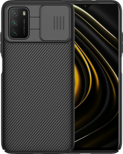 Nillkin Camshield Series Back Cover Πλαστικό 0.2mm Μαύρο (Poco M3 / Redmi 9T)