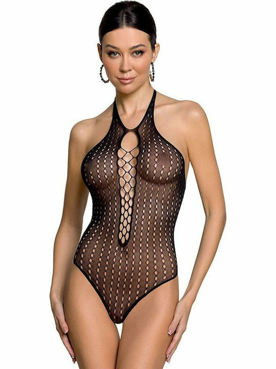 Passion BS088 Sexy Κορμάκι με Δαντέλα Bodystocking Teddy