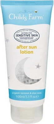 Childs Farm Sensitive Skin Kinder After Sun Emulsion für Gesicht & Körper 100ml