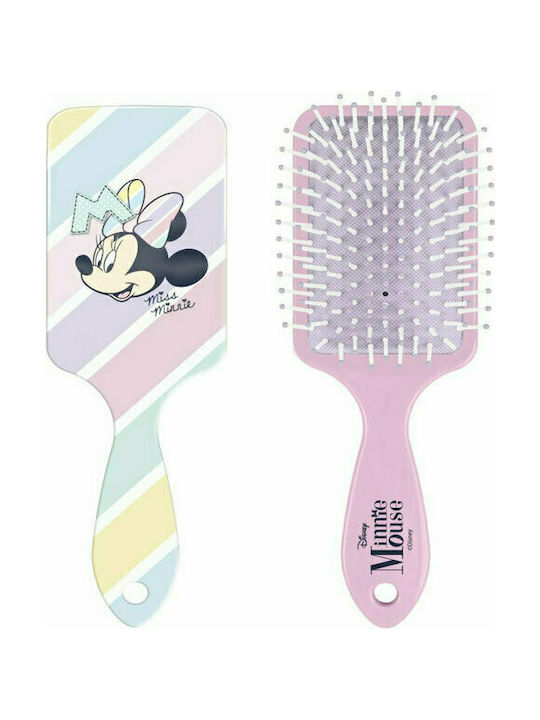 Cerda Kids Hair Brush Minnie Mouse Pink