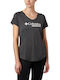 Columbia Trinity Trail II Graphic Damen Sportlich T-shirt Schwarz