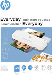 HP Everyday 9155 Α5 Ζελατίνες Πλαστικοποίησης A5 80 microns HP Everyday 9155 Α5 Ζελατίνες Πλαστικοποίησης A5 80 microns
