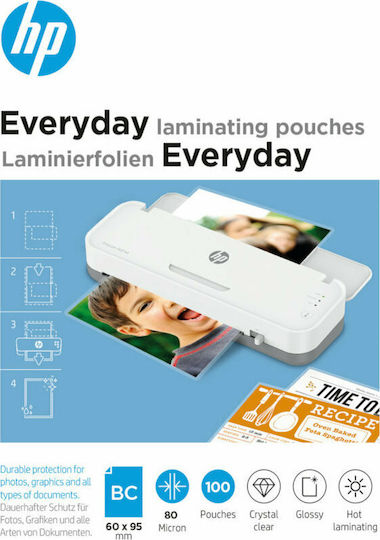 HP Everyday 9157 Laminating Sheets 80 microns 100pcs