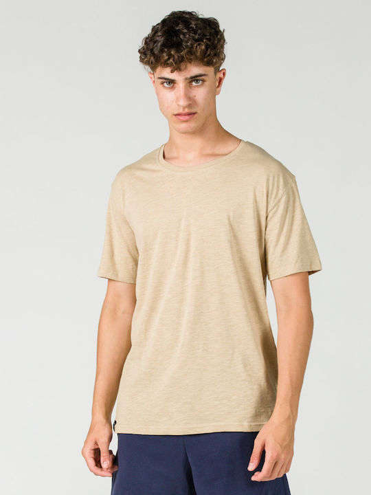 GSA Herren T-Shirt Kurzarm Beige