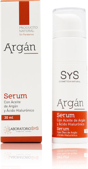 Laboratorio SyS Argan Серум За Хидратация И Против Стареене За Лице С Хиалуронова Киселина За Детоксикация И Оживяване 30мл