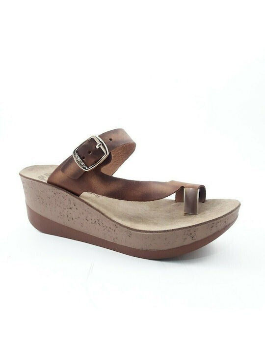 Fantasy Sandals Felisa Damenplattformen Braun