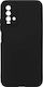 iNOS Soft TPU Silicone Back Cover Black (Redmi 9T)