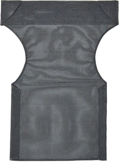 Megapap Director Chair Cover Black 46x80cm