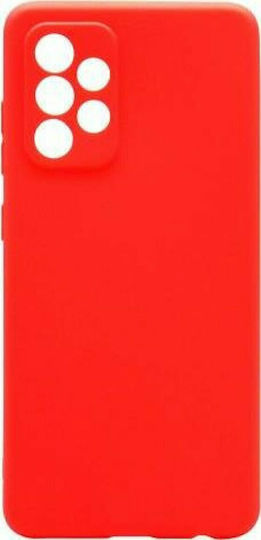 iNOS Soft TPU Back Cover Silicone Red (Galaxy A52 / A52s)