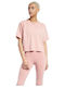 Classics Natural Dye Women's Athletic Crop T-shirt Frost Berry