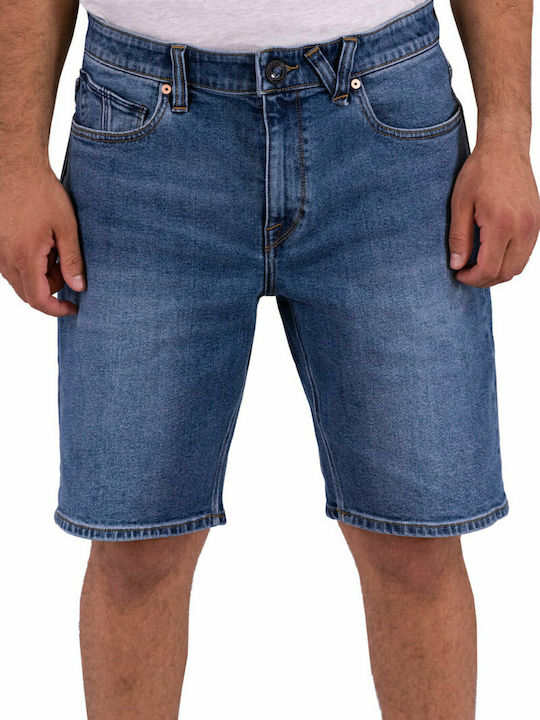 Volcom Herrenshorts Jeans Blau