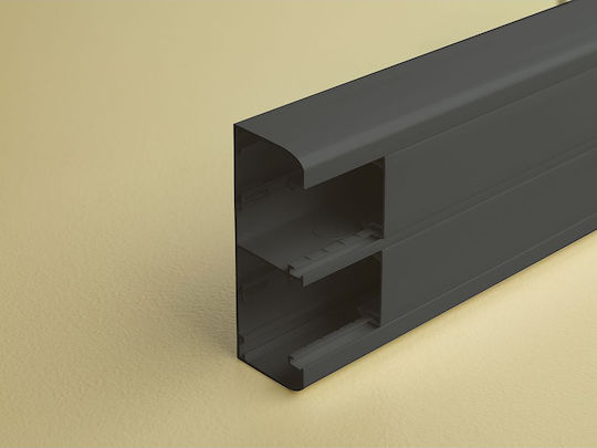 Legrand DLP Kabelkanal aus Kunststoff 2 Abschnitte 130x50mm Schwarz 2m