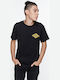 HoodLoom Men's Short Sleeve T-shirt Black