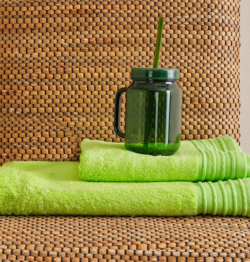 Cokitex Prosop De Corp Baboo 80x150cm Verde Greutate 550gr/m²
