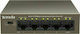 Tenda TEF1105P-4-63W Unmanaged L2 PoE+ Switch with 5 Ethernet Ports