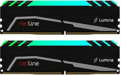 Mushkin Redline Lumina RGB 16GB DDR4 RAM with 2 Modules (2x8GB) and 4000 Speed for Desktop