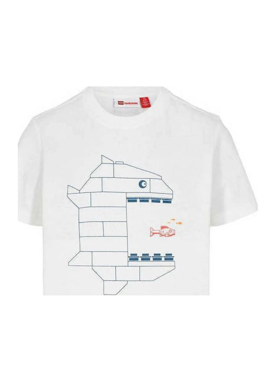 Tricou pentru copii Alb Fish