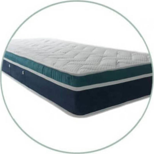Cashmere Soft Air Foam Single Ortopedie Saltea Spumă / Latex / Spumă de memorie Față-verso 90x200x25cm