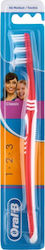 Oral-B 1-2-3 Classic Четка за зъби Medium (Случ...