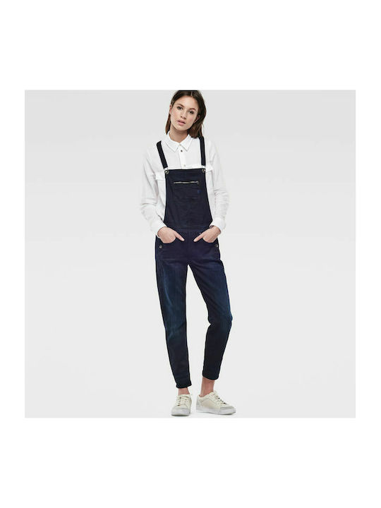 G-Star Raw Damen Jumpsuit Denim Marineblau