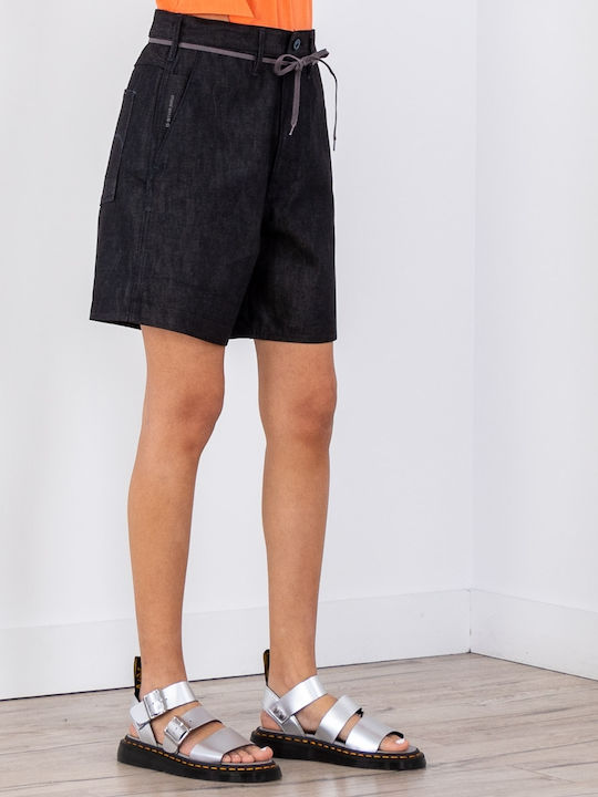 Lintell Damen Bermuda Jean Schwarz