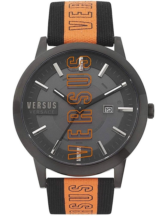 Versus by Versace Ανδρικό Ρολόι 45mm Solar με Υ...