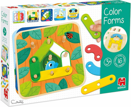 Jumbo Color Forms Εκπαιδευτικό Παιχνίδι Γνώσεων για 3+ Ετών