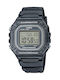 Casio Digital Watch Battery with Black Rubber Strap