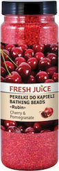 Elfa Pharm Sare de baie Fresh Juice Rubin sub formă de perle cu parfum Cherry & Pomegranate 450gr