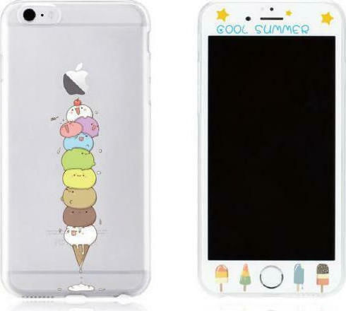 WK Back Cover Silicon Multicolor (iPhone 8/7)