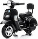 Παιδική Μηχανή Licensed Vespa PX150 Ηλεκτροκίνητη 6 Volt Μαύρη