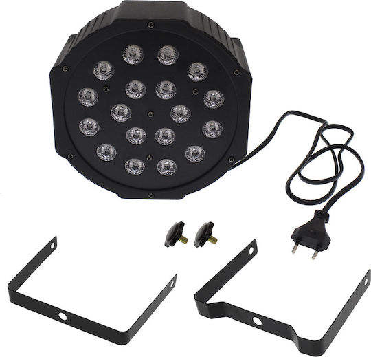 Φωτορυθμικό Beam LED PAR DJ Flat Stage 36W RGB