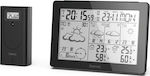 HAMA Meteotime 00186369 Drahtlos Wetterstation Digital Tischplatte Schwarz