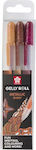 Sakura Gelly Roll Pen with Multicolour Ink 3pcs