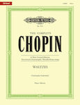 Edition Peters Frederic Chopin - Waltzes για Πιάνο Παρτιτούρα για Πιάνο