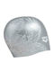 Arena Sirene Silicone Adults Swimming Cap Silver