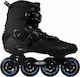 Micro Super Inline Αυξομειούμενα Rollers Μαύρα Ενηλίκων/Παιδικά