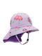 Zoocchini Kids' Hat Fabric Sunscreen Mermaid Purple
