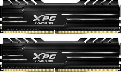 Adata XPG Gammix D10 32GB DDR4 RAM cu 2 module (2x16GB) și Viteză 3200 pentru Desktop