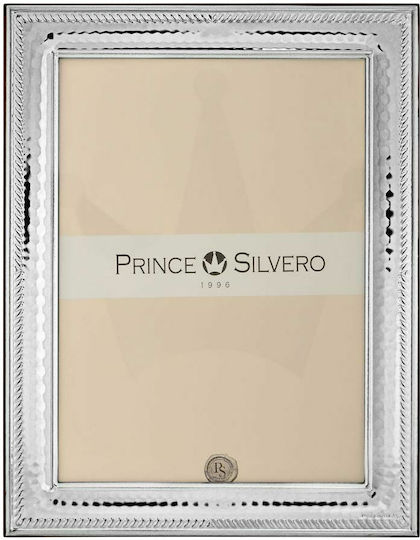 Prince Silvero Κορνίζα Ασημένια με Ασημί Πλαίσιο