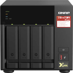 QNap TS-473A-8G NAS cu 4 locuri pentru HDD/M.2/SSD