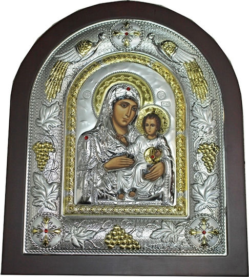 Prince Silvero Εικόνα Heilige Maria Hölzernes 31x37cm