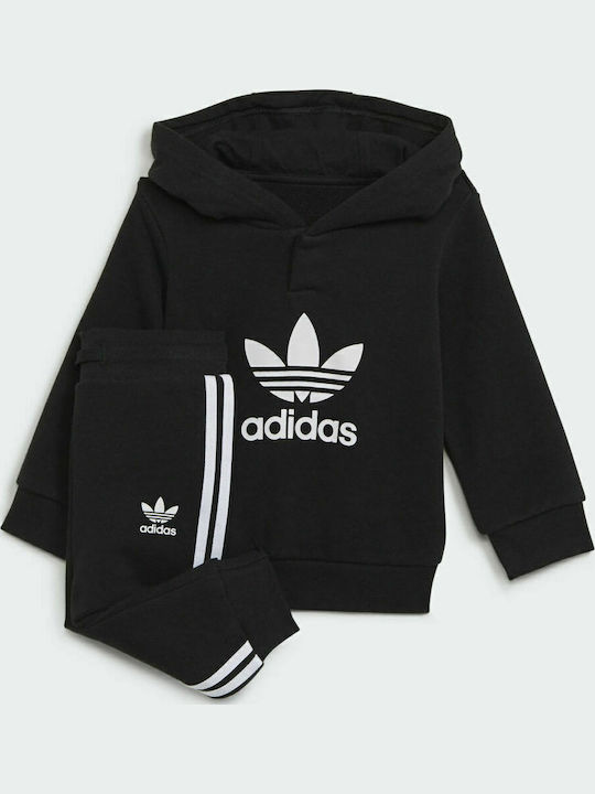 adidas Παιδικό Σετ Φόρμας Μαύρο 2τμχ Adicolor