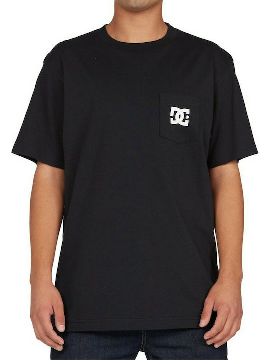DC Herren T-Shirt Kurzarm Schwarz