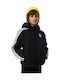 Kids' Sports Jacket Short with Hood Black Adicolor