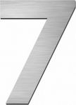 Grekon House Number 7 Sign Silver 12cm Inox